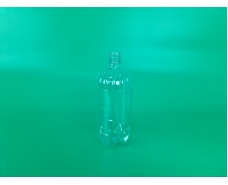 Пластиковая бутылка  ПЭТ 1,0 л, прозрачная с крышкой СБ (110 шт)