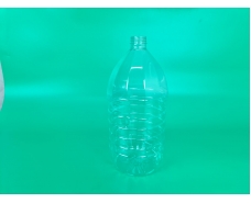 Пластиковая бутылка 5,0 л, прозрачная с крышкой СБ (30 шт)