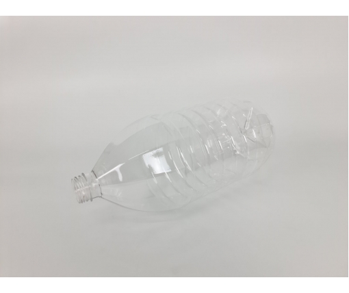 Пластиковая бутылка 5,0 л, прозрачная с крышкой СБ (30 шт)