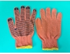 Перчатки рабочие х/б оранжевая с пвх покрытием (12 пар)