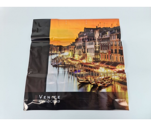 Полиэтиленовый пакет (40х40) с пластиковой ручкой "Венеция"без ручки (10 шт)