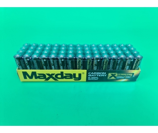 Батарейка (АА R6) Maxday  солевые(Б-4) (4 шт)