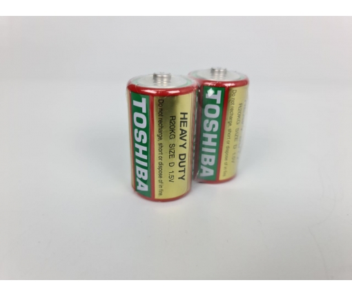 Батарейка (R20) Тoshiba  (Б-2) (2 шт)