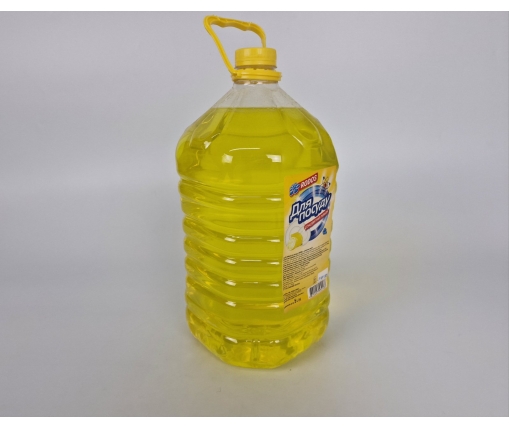 Жидкость для мытья посуды   5 литра "RODOS" Лимон (1 шт)