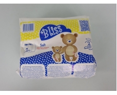 Туалетное полотенце "Bliss а2" (2 слоя) (1 пачка)