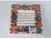 Двухслойная цветочная салфетка (ЗЗхЗЗ, 16шт)  La Fleur Цветочный орнамент (511) (1 пачка)