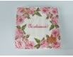 Двухслойная цветочная салфетка (ЗЗхЗЗ, 16шт)  La Fleur Рамка из роз (1310) (1 пачка)