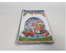 Упаковка новогодняя для конфет и подарков (25*40) №13 Зима (100 шт)