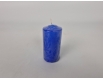 Цветная Цилиндр парафиновая свеча (50/100) СИНЯЯ (1 шт)
