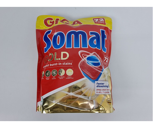 Таблетки для посудомоечных машин SOMAT (72шт)  (1 шт)