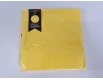 Салфетки бумажные однотонные (ЗЗхЗЗ, 20шт) Luxy Желтый Б-ком (1 пачка)
