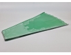 Конусная упаковка под цветы h70/15низ/45верх металл зеленый (100 шт)  узор136 (2) (100 шт)