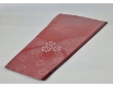 Конусная упаковка под цветы h80/18низ/42верх металл красный (100 шт)  узор146 (3) (100 шт)