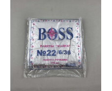 Пакет-майка полиэтеленовый  №22*36 BOSS (100 шт) (1 пачка)