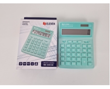 Калькулятор "ELEVEN" SDC-444S (citizen) 12 разрядов бухгалтерский бирюзовый (1 шт)