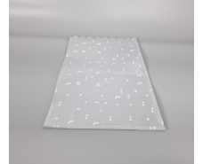 Пакет с рисунком для упаковки подарков   (30*50) №434 (2) фольгированный (ажурный) "Ромашка" (100 шт)