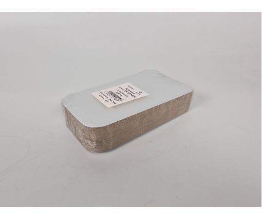 Крышка из картона ламинированного на контейнер R 208 L 100шт (1 пачка)