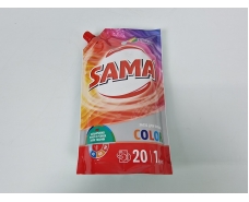 Средство для стирки 1000г SAMA COLOR цветных тканей  (1 шт)
