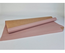Рулон 8 м бумага подарочная тонированная (36) для цветов (h660) №12 Розовая Пудра (1 шт)