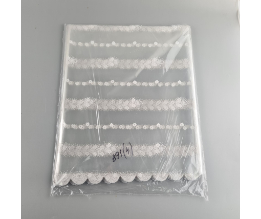 Пакет с рисунком для упаковки подарков   (30*40) №391(4) (ажурный) "Узор" (100 шт)