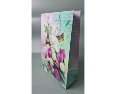 Пакет бумажный гигант вертиркальный (30х42х12)(артGV-045) (12 шт)