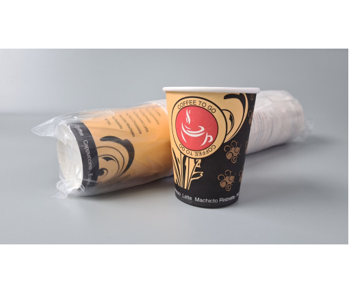 Стаканчики для кофе 250 мл Юнита COFFEE TO GO h9 (50 шт)