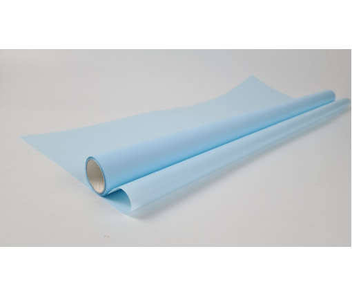 Калька для цветов рулон 8м тонированный матовый (77) (h660) № 811 голубой (1 шт)