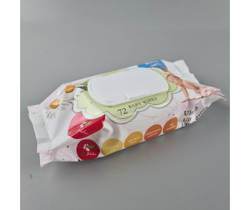 ᐉ Влажная салфетка  72 шт с клапаном "EcoRelax" Детская (1 пачка)