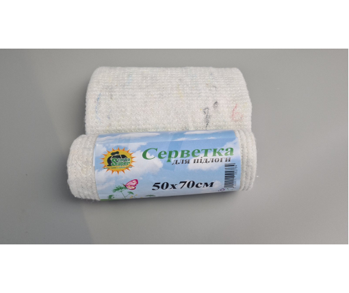 Cалфетка для пола 50*70 "SuperTorba" (1 пачка)