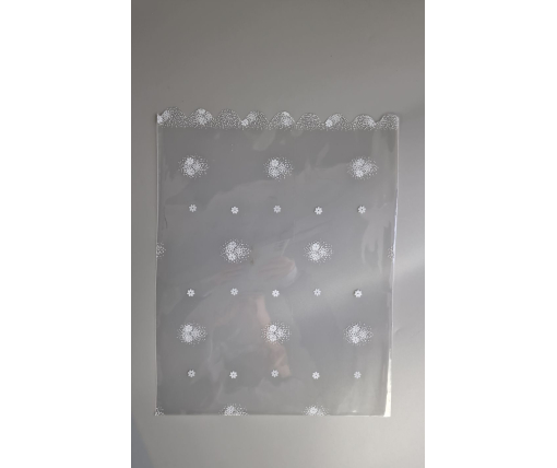 Пакет с рисунком для упаковки подарков   (30*40) №391(5) (ажурный) "" (100 шт)