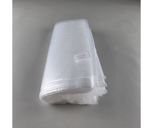 Пакет с замком слайдером (бегунком) 27х28/50мкм (50шт) (1 пачка)