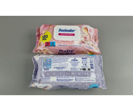 ᐉ Влажная салфетка 120шт "Freshmaker" клапан (1 пачка)