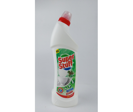 Гель для чистки унитазов SUPER STUFF 1000мл, лесная свежесть (1 шт)