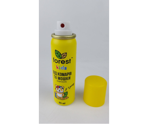 Спрей-репеллент "Forest Kids" от комаров и мошки, TM "FOREST", 65 мл (1 шт)