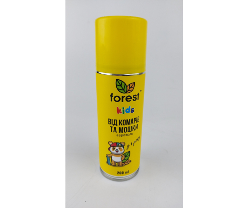 Forest Спрей-репеллент "Forest Kids" от комаров и мошки 200 мл (12 шт/ящ) (1 шт)