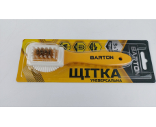 Щетка 3 в 1 для изделий из замши, нубука и велюра блистер, ТМ Barton (1 шт)