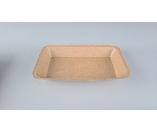 Лоток с пищевого  картона "KRAFT"   400мл 225 *135*25  (25 шт)
