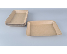 Лоток с пищевого  картона "KRAFT"   800мл 275 *185*25  (25 шт)