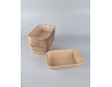 Лоток с пищевого  картона "KRAFT"   700мл 220 *150*45  (25 шт)