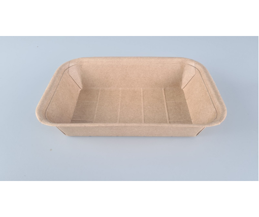Лоток с пищевого  картона "KRAFT"   700мл 220 *150*45  (25 шт)