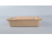 Лоток с пищевого  картона "KRAFT"   700мл 220 *150*45  (25 шт)