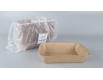 Лоток с пищевого  картона "KRAFT"   700мл 220 *150*45  (25 шт)