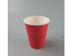 Стаканчики для кофе 250 мл "ЖЕЛТО/КРАСНЫЙ" Маэстро h9 (50 шт)