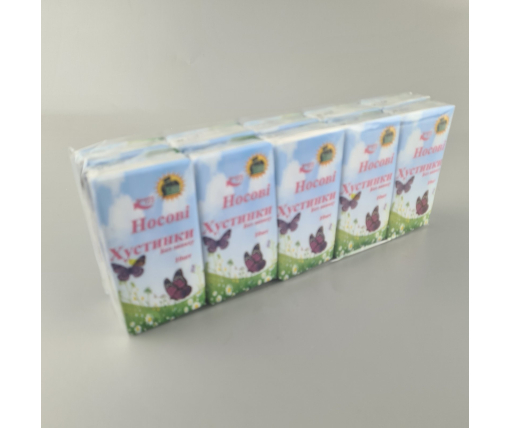 Бyмажный  платок Супер Торба без запаха Метелик (10 шт)