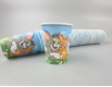 Бумажные стаканы  цветные ST 175мл "TOM and JERRY"  (50 шт)