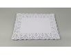 Салфетка   прямоугольная ажурная  25*35(100шт) белая (1 пачка)