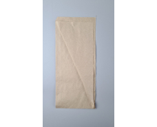 Пакет бумажный крафт бурий Уголок 150х0х350, 40г/м2 (100 шт)