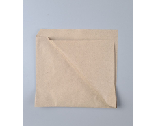Пакет бумажный крафт бурий Уголок 170х0х170, 40г/м2 (100 шт)
