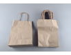 Пакет с ручками бумажный крафт бурий 220х120х290, 50г/м2 (25 шт)