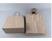 Пакет с ручками бумажный крафт бурий 310х150х300, 80г/м2 (25 шт)